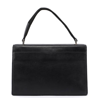 Prada Prada Black Leather Top Handle Bag