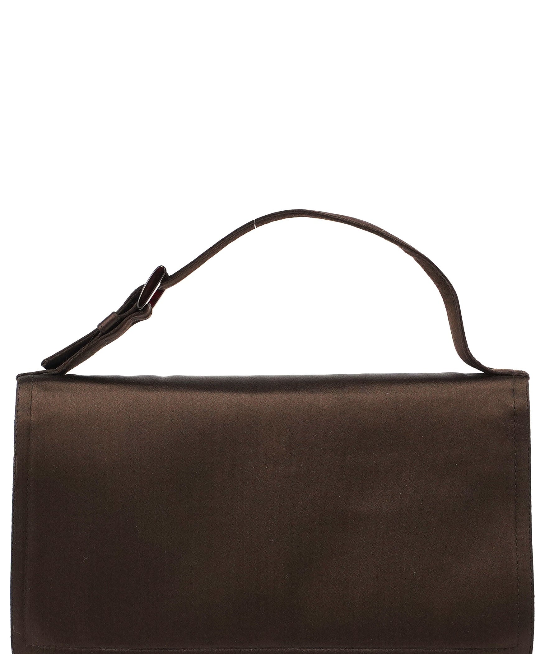 Prada Prada Black Satin Mini Handbag