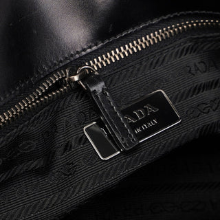 Prada Prada Black Spazzolato Handbag