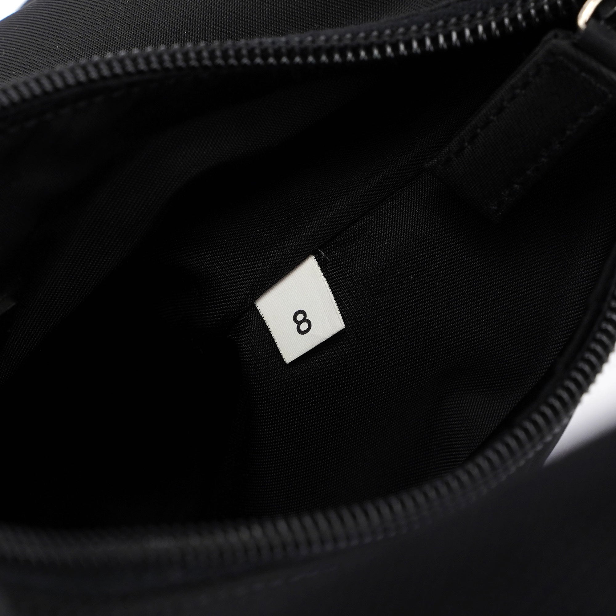 Prada Prada Black Tessuto Mini Hobo