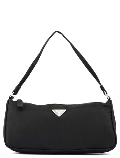 Prada Prada Black Tessuto Mini Hobo