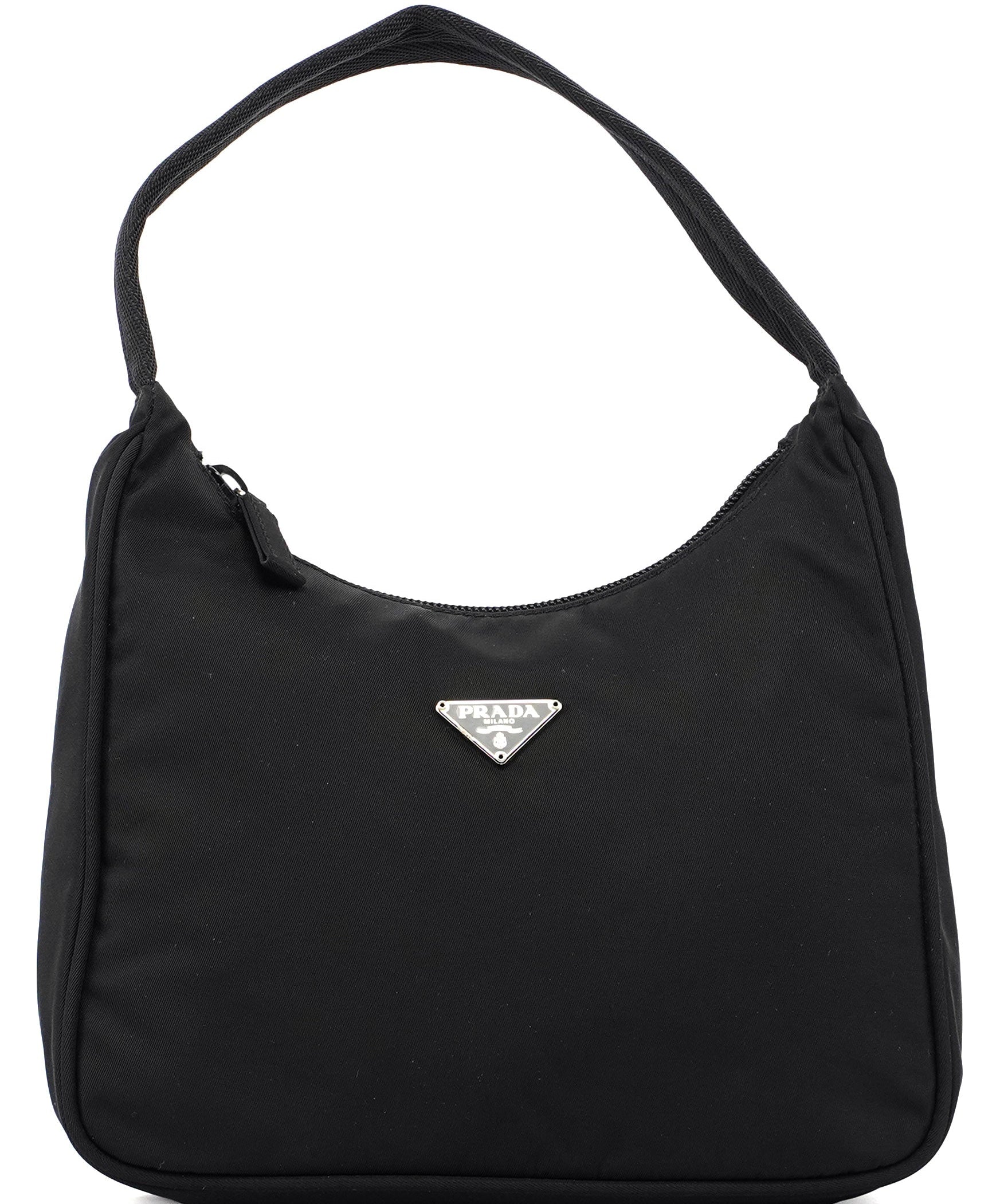 Prada Prada Black Tessuto Mini Hobo