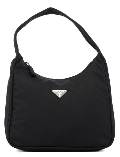 Prada Prada Black Tessuto Mini Hobo