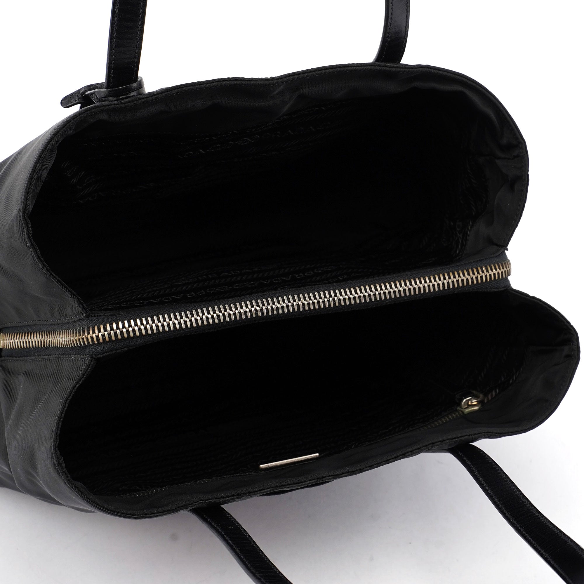 Prada Sac cabas Prada Tessuto en nylon noir
