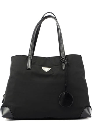 Prada Prada Black Tessuto Tote