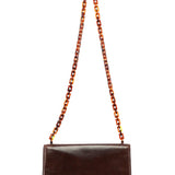 Prada Prada Brown Leather Chain
