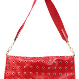 Prada Sac porté épaule Prada en cuir rouge