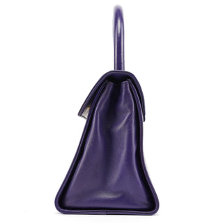 Prada Purple Calfksin Top Handle Bag