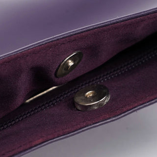 Prada Purple Leather Cleo Bag