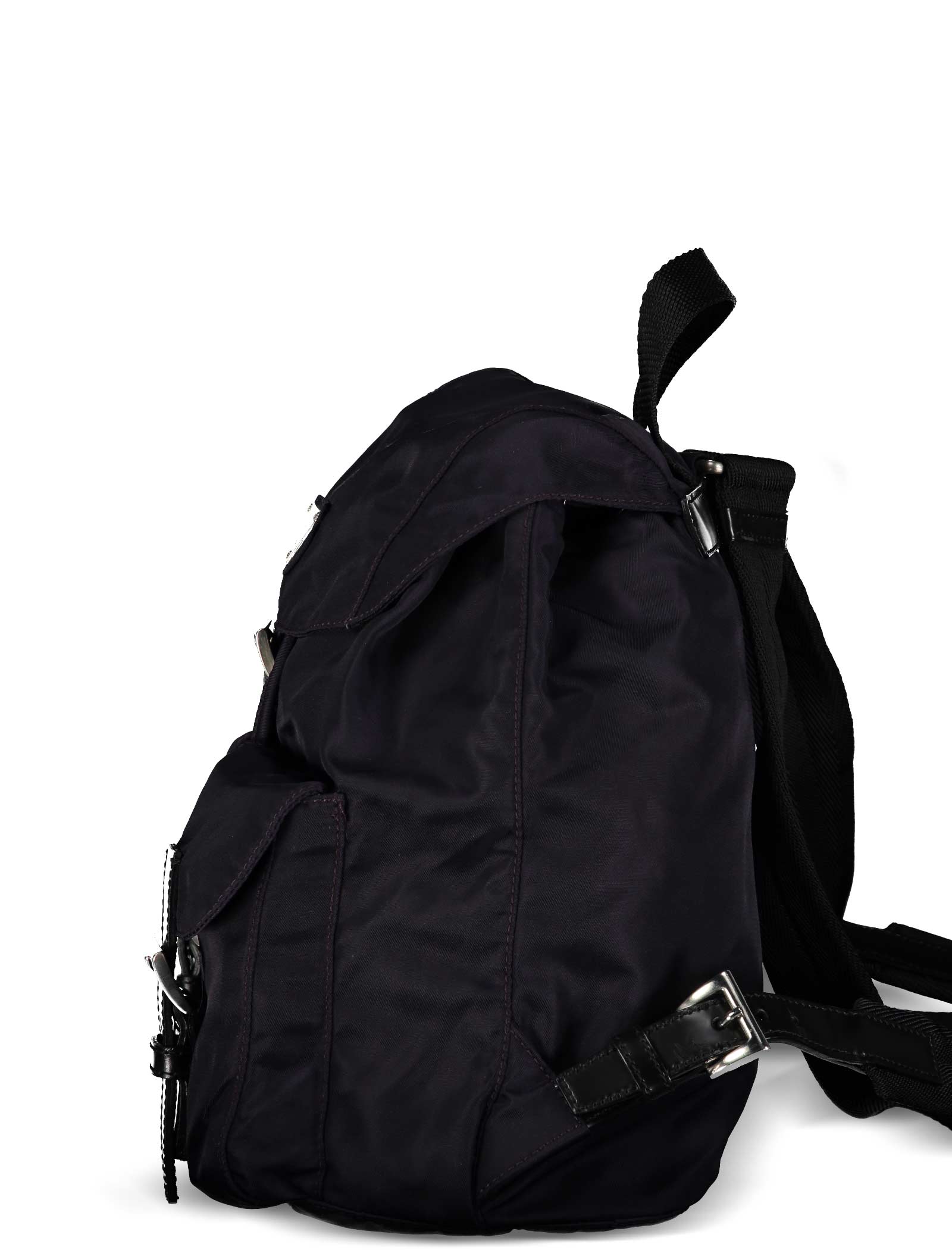 Prada Sac à dos Tessuto format moyen en nylon violet