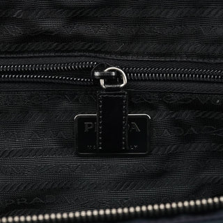 Prada Purple Nylon Tessuto Chic Shoulder Bag
