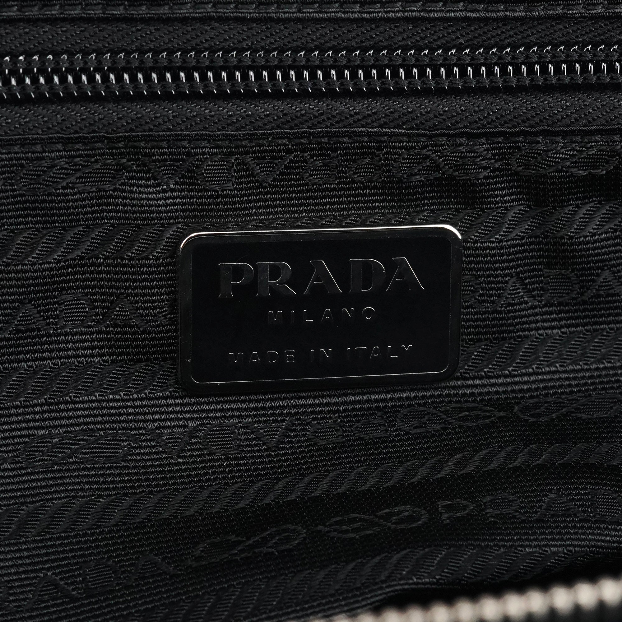 Prada Purple Nylon Tessuto Chic Shoulder Bag