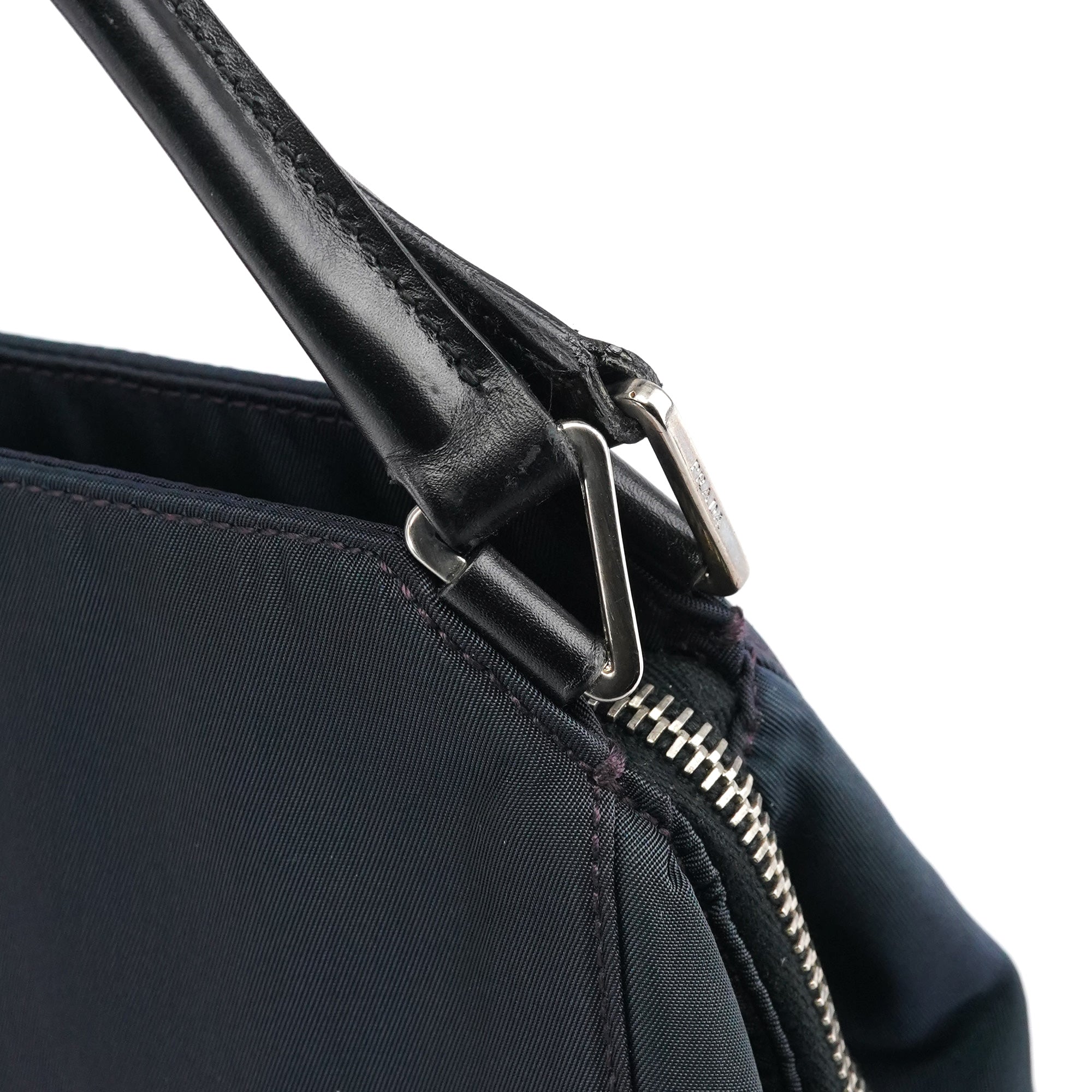 Prada Purple Nylon Tessuto Chic Shoulder Bag