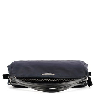 Prada Purple Nylon Tessuto Chic Shoulder Bag