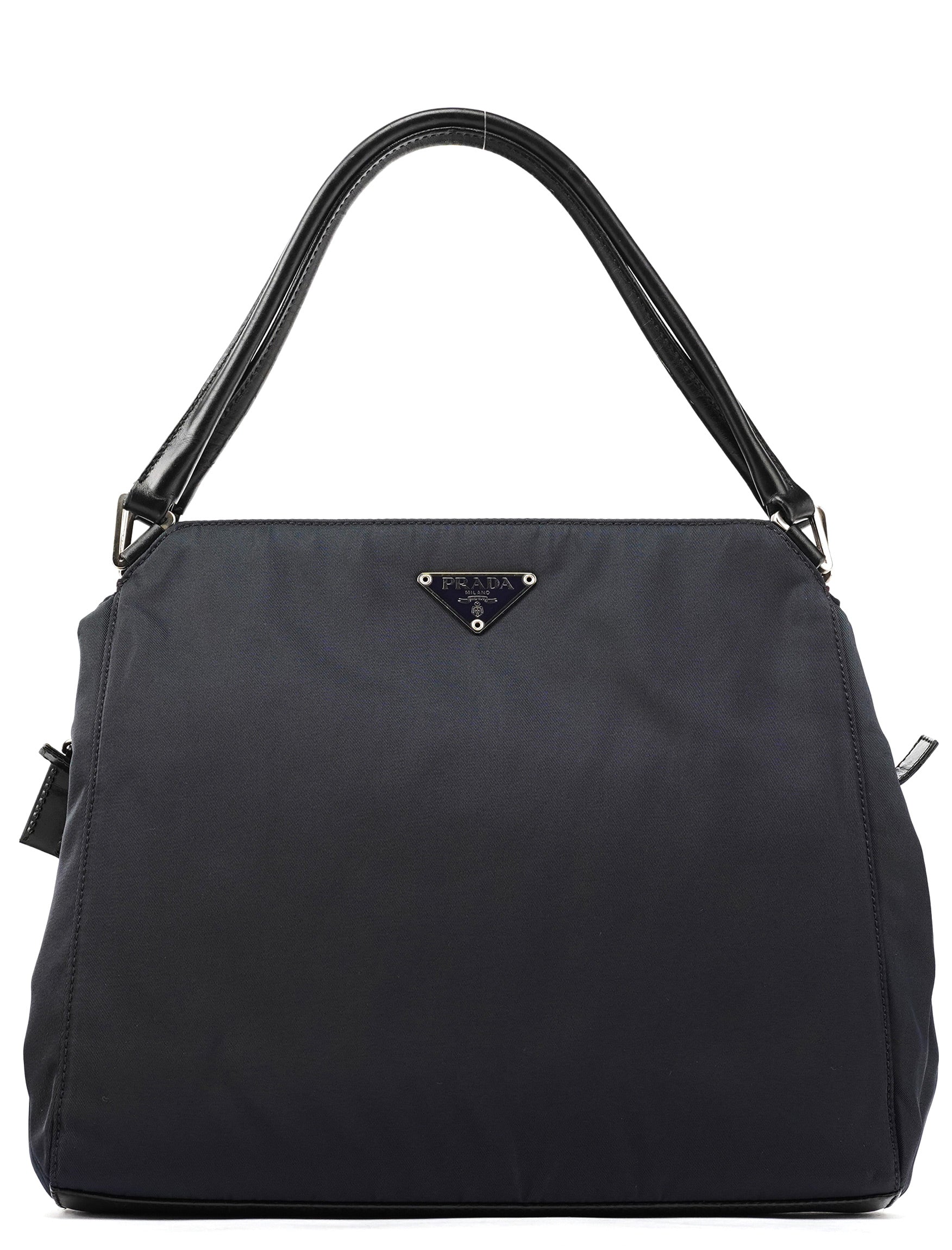 Prada Purple Nylon Tessuto Chic Shoulder Bag
