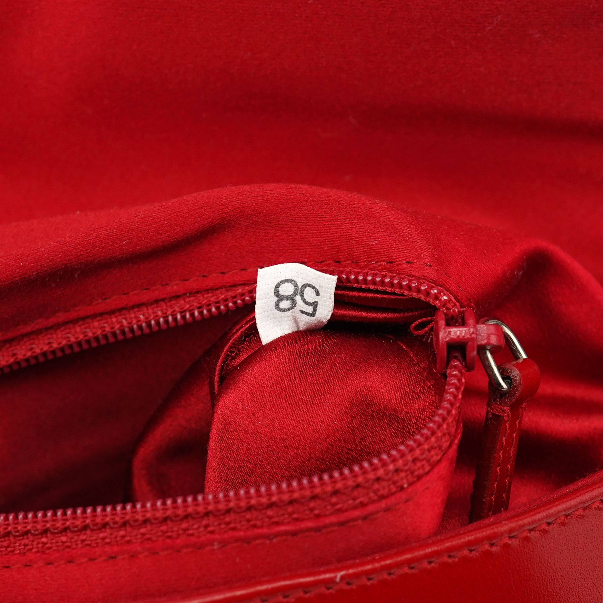 Prada Red Calfskin Cleo Shoulder Bag