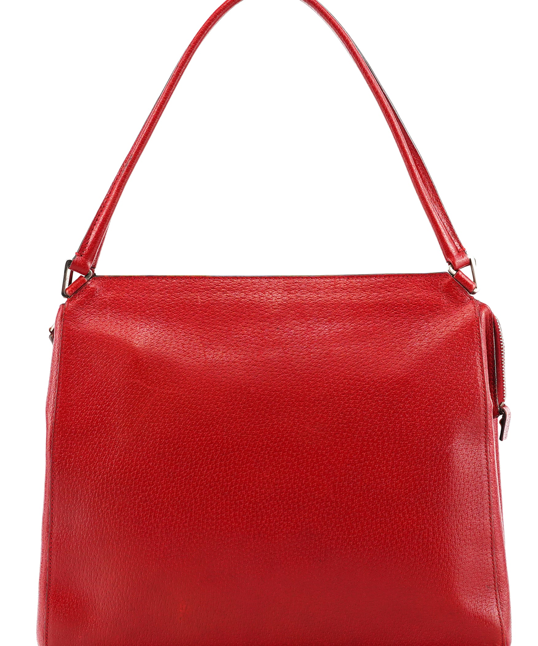 Prada Red Cinghiale Chic Shoulder Bag