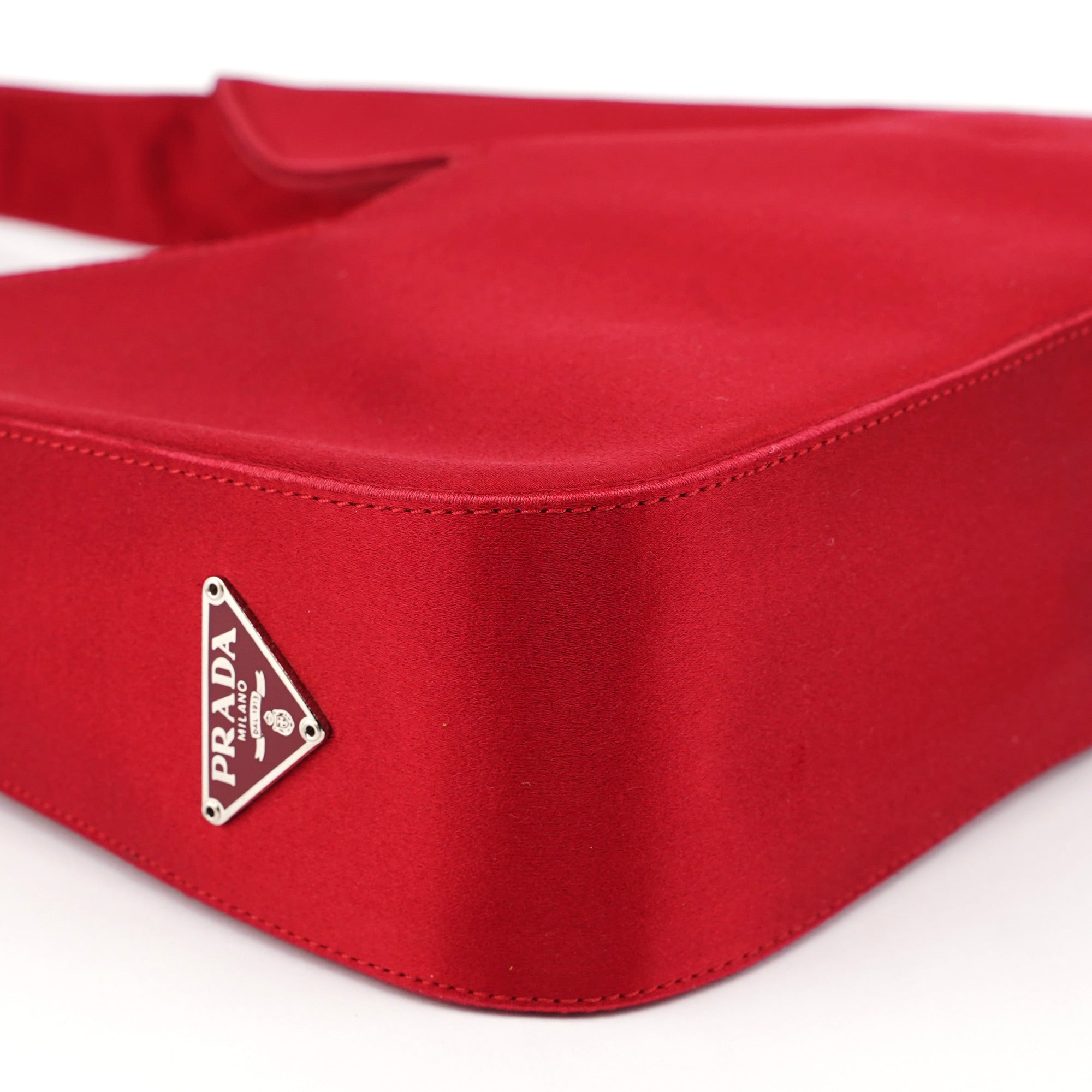Prada Red Raso Asim Shoulder Bag