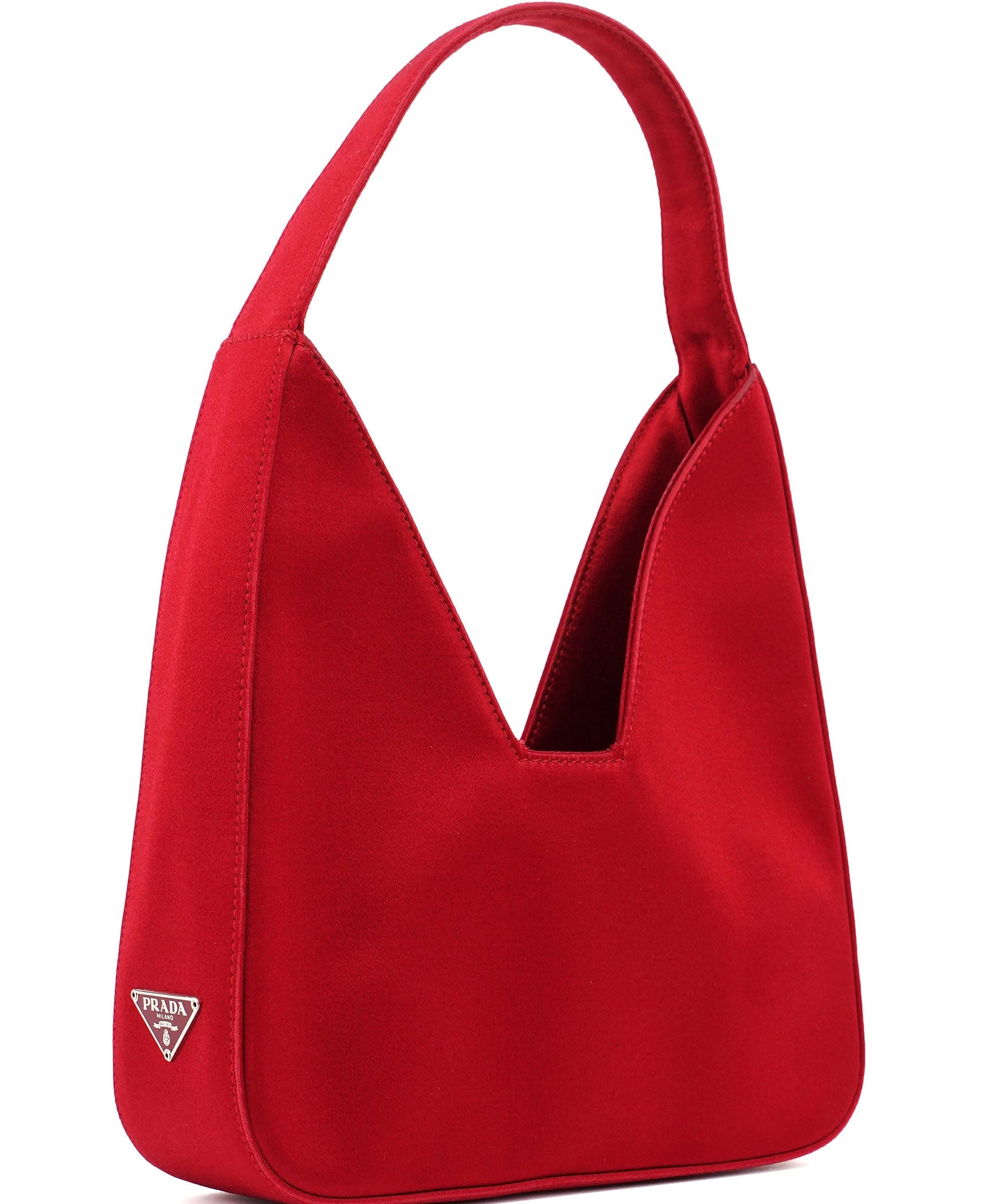 Prada Red Raso Asim Shoulder Bag