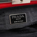 Prada Red Tessuto Clutch Bag