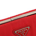 Prada Red Tessuto Clutch Bag