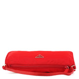 Prada Red Tessuto Nylon Mini Hobo Bag