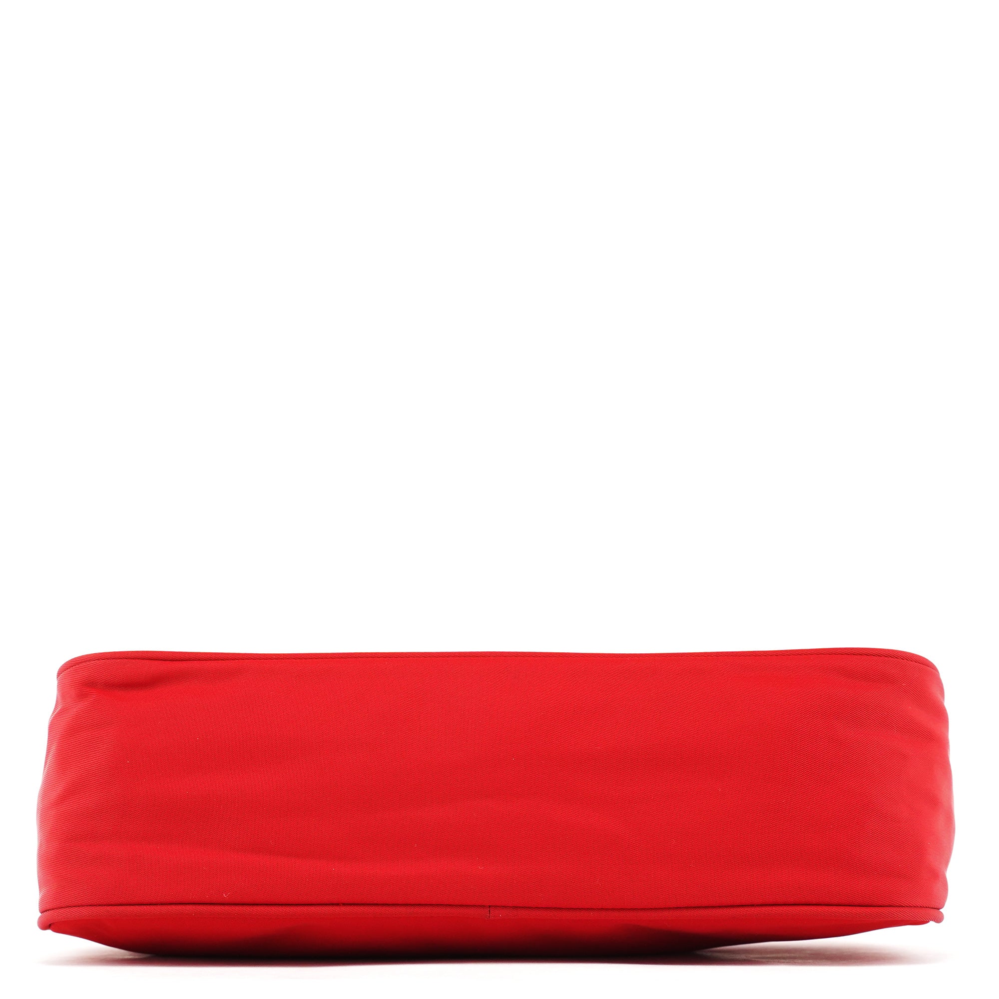 Prada Red Tessuto Nylon Mini Hobo Bag