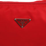 Prada Red Tessuto Nylon Mini Hobo Bag