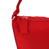 Prada Red Tessuto Nylon Mini Hobo Bag