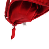 Prada Red Tessuto Nylon Mini Hobo Bag