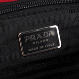 Prada Sac porté épaule Tessuto en nylon rouge