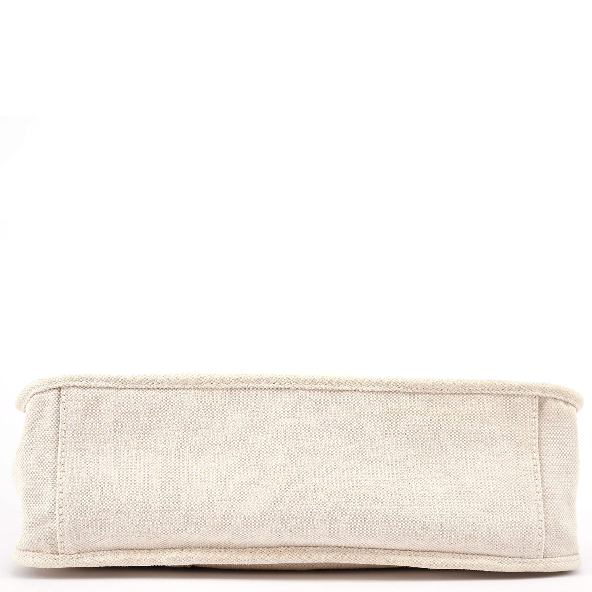 Prada Printemps 1999 Sac cabas Canapa en toile beige