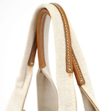 Prada Printemps 1999 Sac cabas Canapa en toile beige