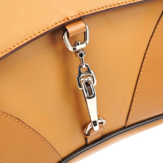 Prada Spring 2000 Beige Calfskin Hobo Shoulder Bag