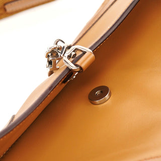 Prada Spring 2000 Beige Calfskin Hobo Shoulder Bag