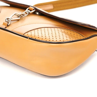 Prada Spring 2000 Beige Calfskin Hobo Shoulder Bag