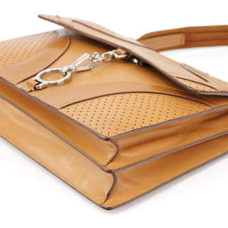 Prada Spring 2000 Beige Calfskin Top Handle Bag