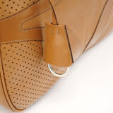 Prada Printemps 2000 Sac bowling en cuir beige