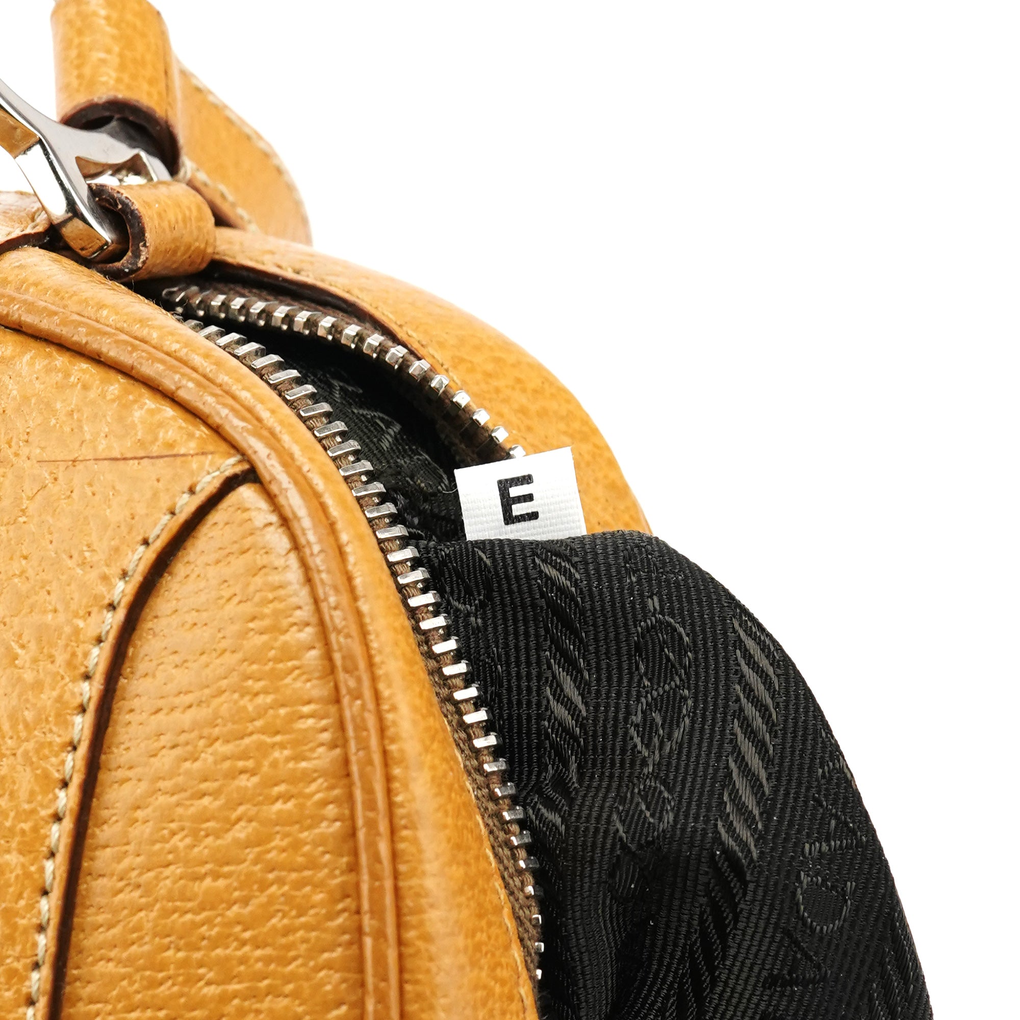 Prada Spring 2000 Beige Leather Shoulder Bag