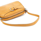 Prada Spring 2000 Beige Leather Shoulder Bag