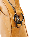 Prada Spring 2000 Beige Leather Shoulder Bag