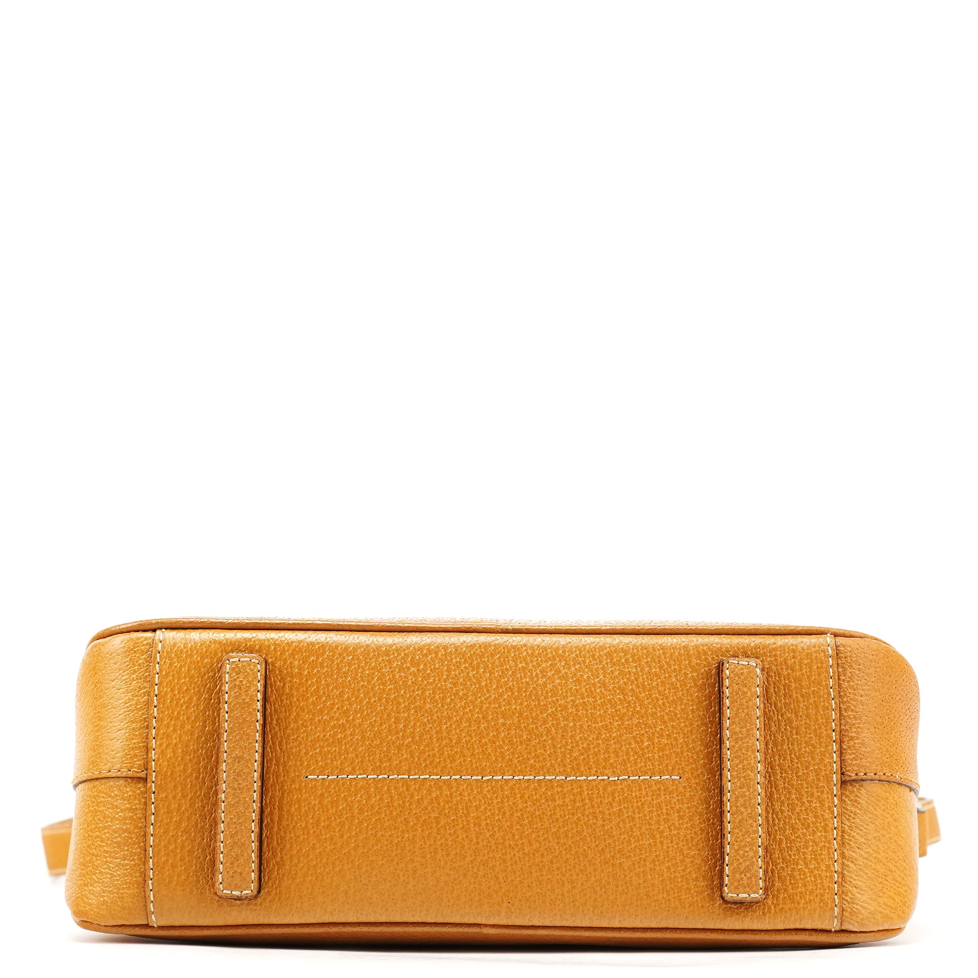 Prada Spring 2000 Beige Leather Shoulder Bag