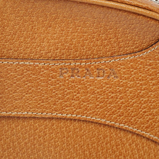 Prada Spring 2000 Brown Calfskin Hobo Bag