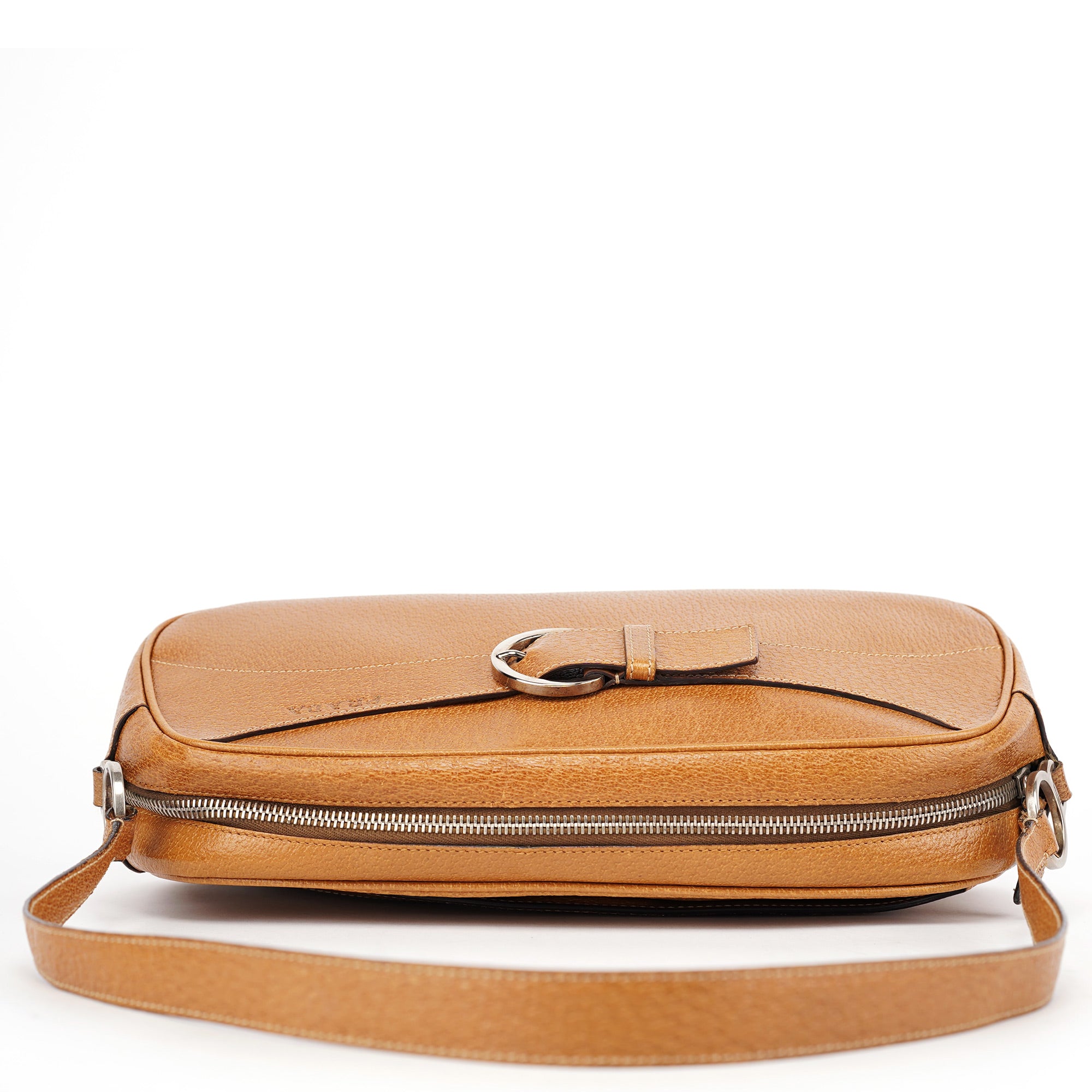 Prada Spring 2000 Brown Calfskin Hobo Bag
