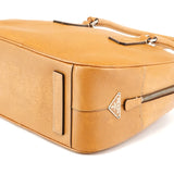 Prada Printemps 2000 Sac bowling en cuir marron clair