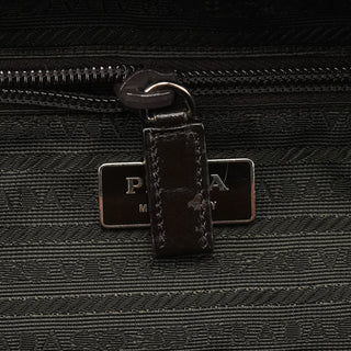 Prada Spring 2000 Light Brown Leather Bowling Bag