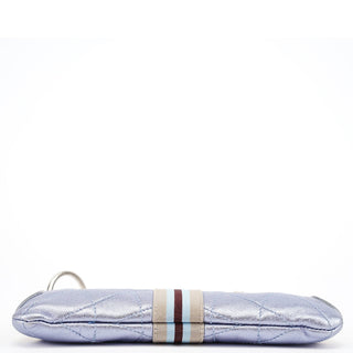 Prada Spring 2000 Metallic Blue Quilted Mini Bag