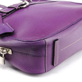 Prada Spring 2000 Purple Leather Bowling Bag