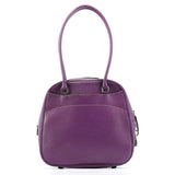 Prada Spring 2000 Purple Leather Bowling Bag