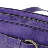 Prada Spring 2000 Purple Leather Shoulder Bag